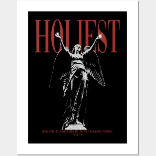 Holiest Statue Roman Renaissance Red Posters and Art